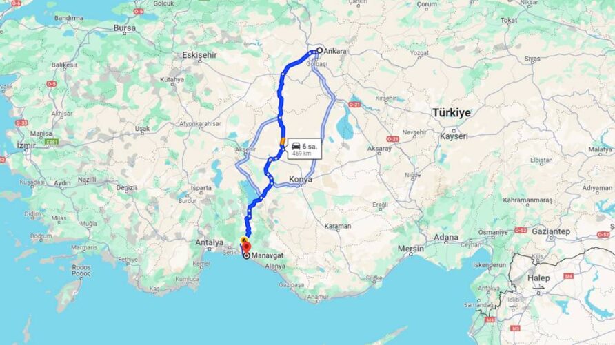 Ankara-Manavgat Güzergâhı: Geçilen Şehirler [2026 Rehberi]